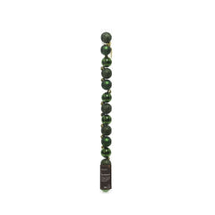 Decoris Shatterproof Baubles Tube of 14 Pieces 3cm - Pine Green