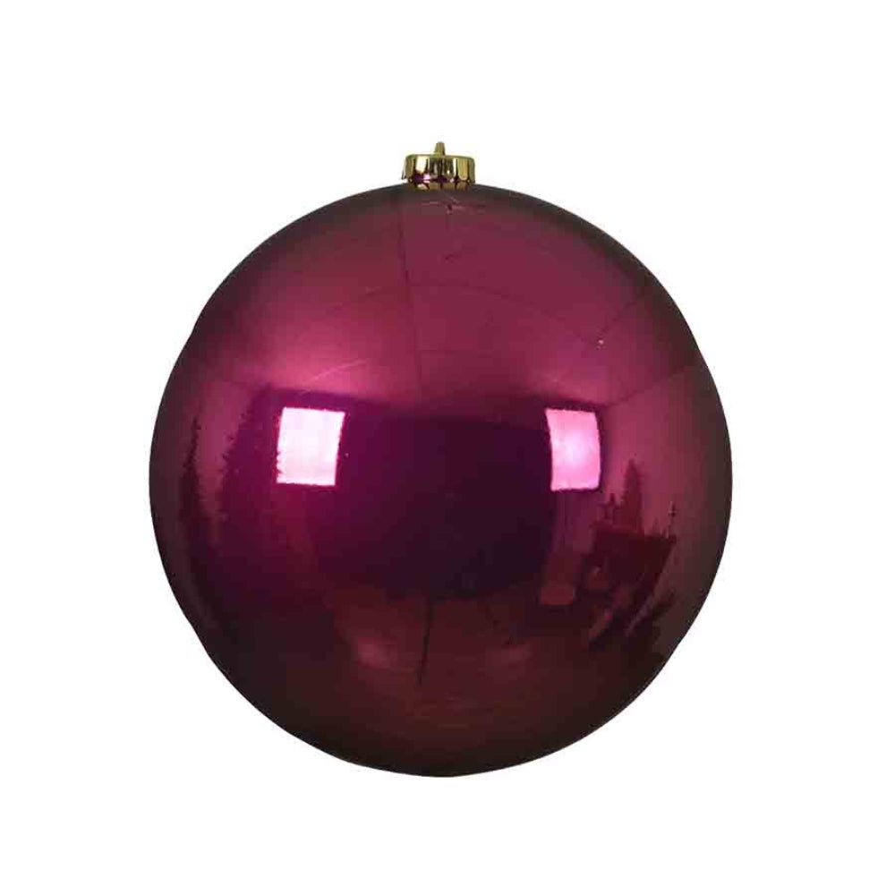 Decoris Shatterproof Bauble 14cm - Magnolia