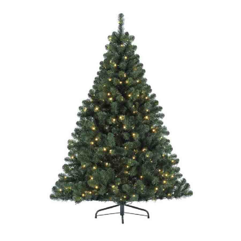 Everlands Pre-Lit Green Imperial Pine 180cm x Dia117cm - Warm White