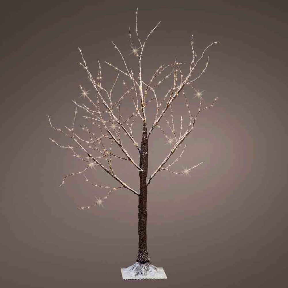 Lumineo Steady Micro-Led 300 Branch Snowy Tree 150cm - Warm White