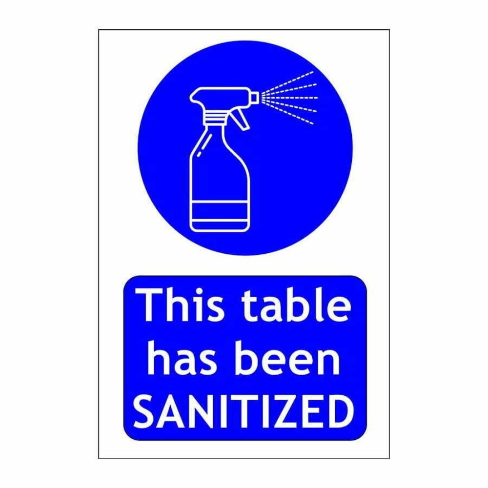 SANITIZED TABLE - 1PKT (10PCS)