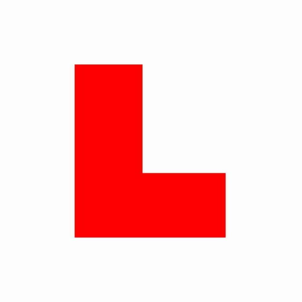 STICKER: LEARNER DRIVER PLATE SIGN