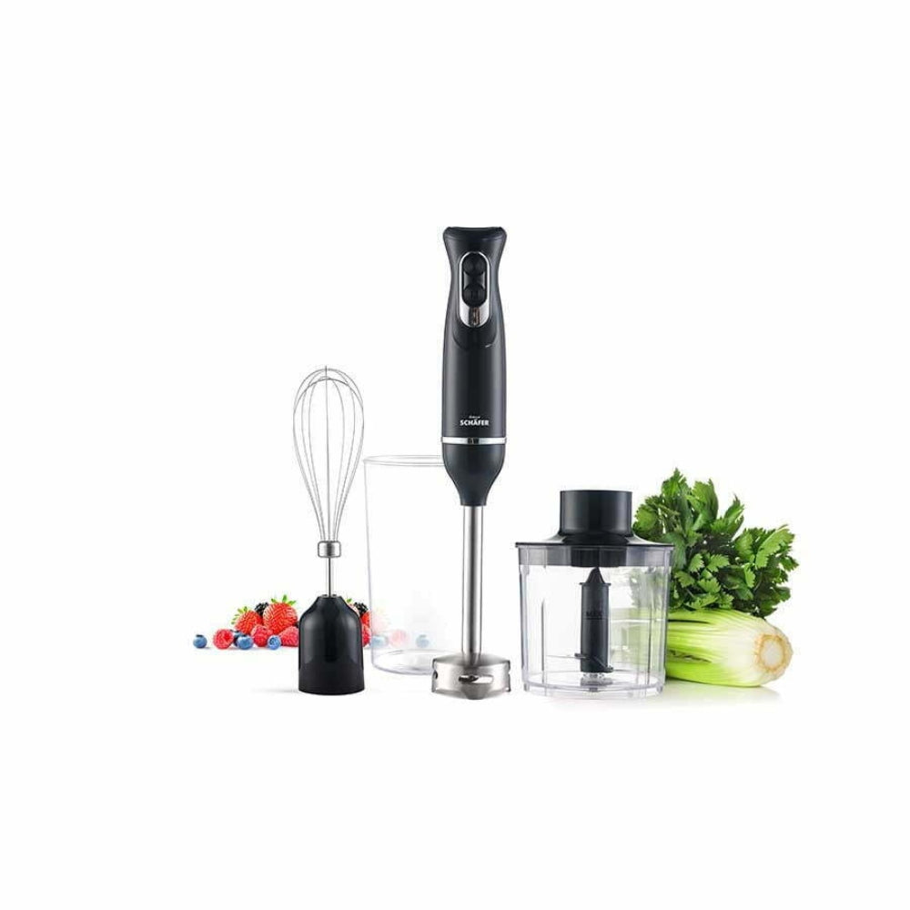 Schafer Hand Blender Set 600W - Black