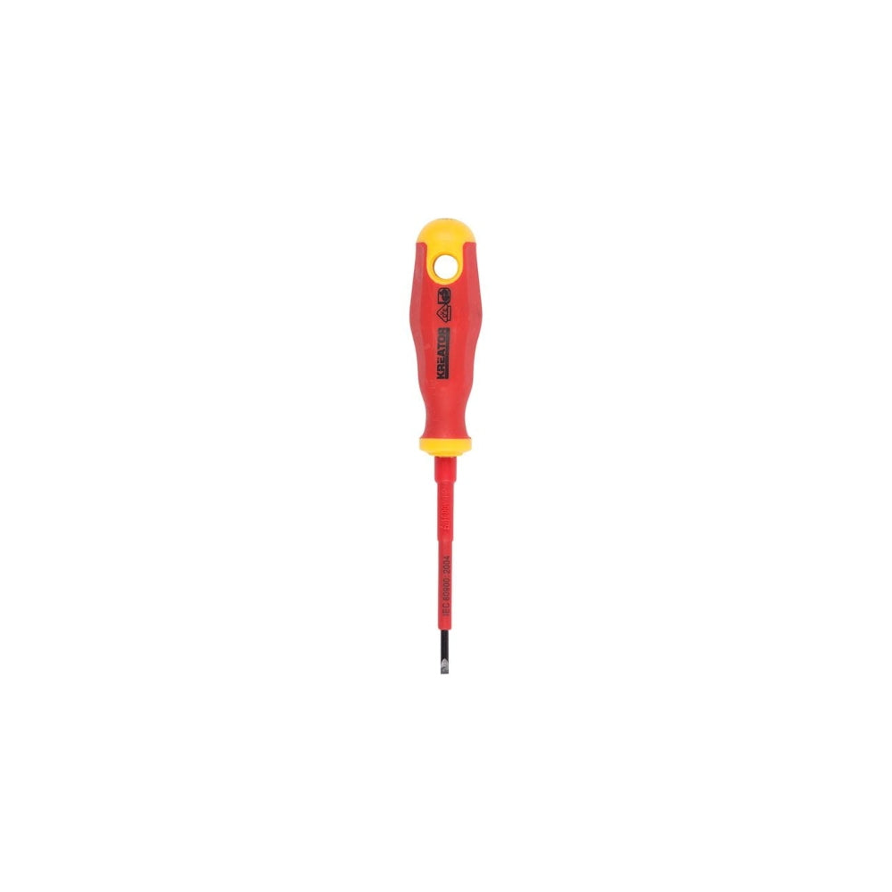 Kreator VDE Flat Screwdriver 0.3 x 7.5cm