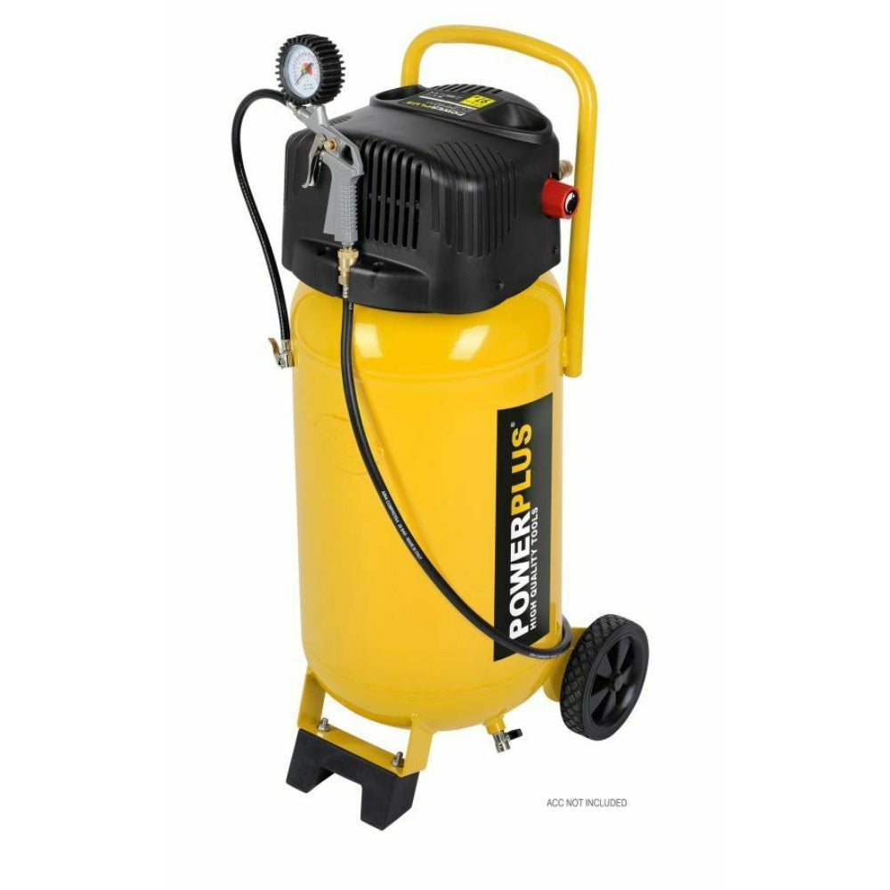 Powerplus Compressor 1500W 50L Oil Free