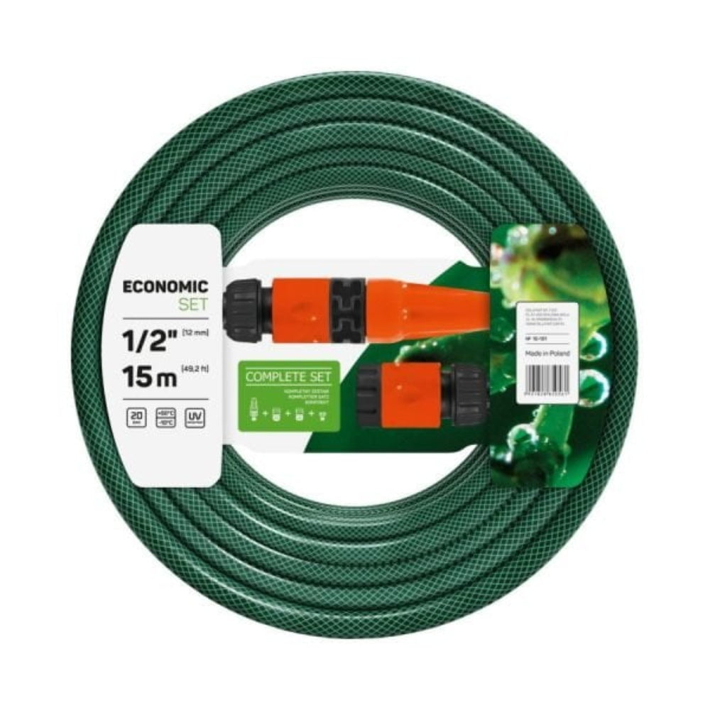 Cellfast Economic Watering Set with Nozzles 1/2” 20m