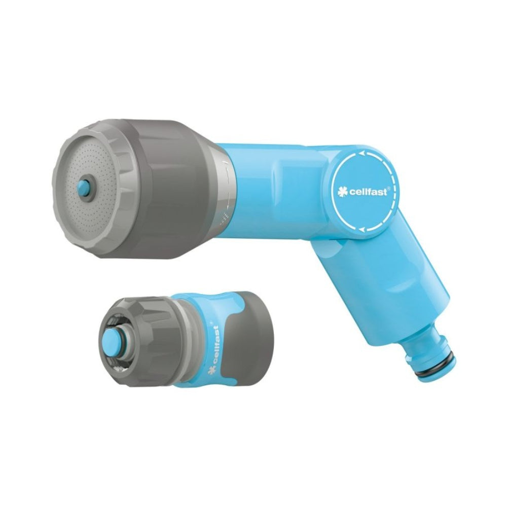 Cellfast Ideal Variant Multifunctional Sprinkler with Quick Connector - Stop 1/2''