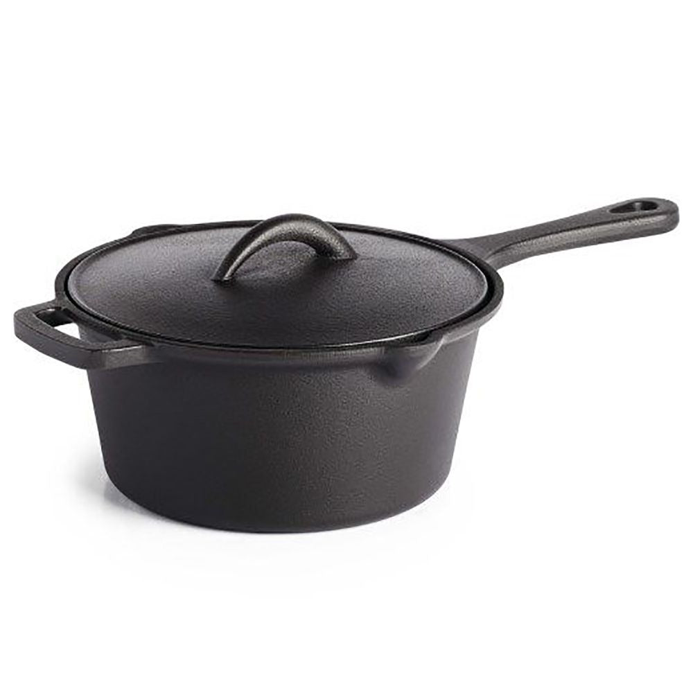 Napoleon Cast Iron Sauce Pan with Lid