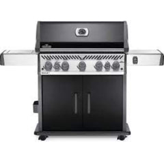 Napoleon Rague Series SE625 Propane Gas Grill with Infrared Read and Side Burners, Black