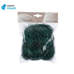 Decoris Tinsel Angel Hair 20g - Emerald