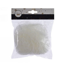 Decoris Tinsel Angel Hair 20g - White