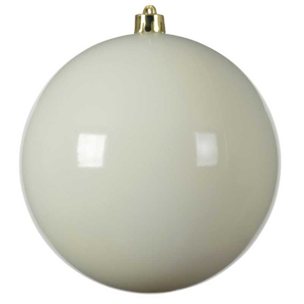 Decoris Shatterproof Bauble 20cm - Wool White