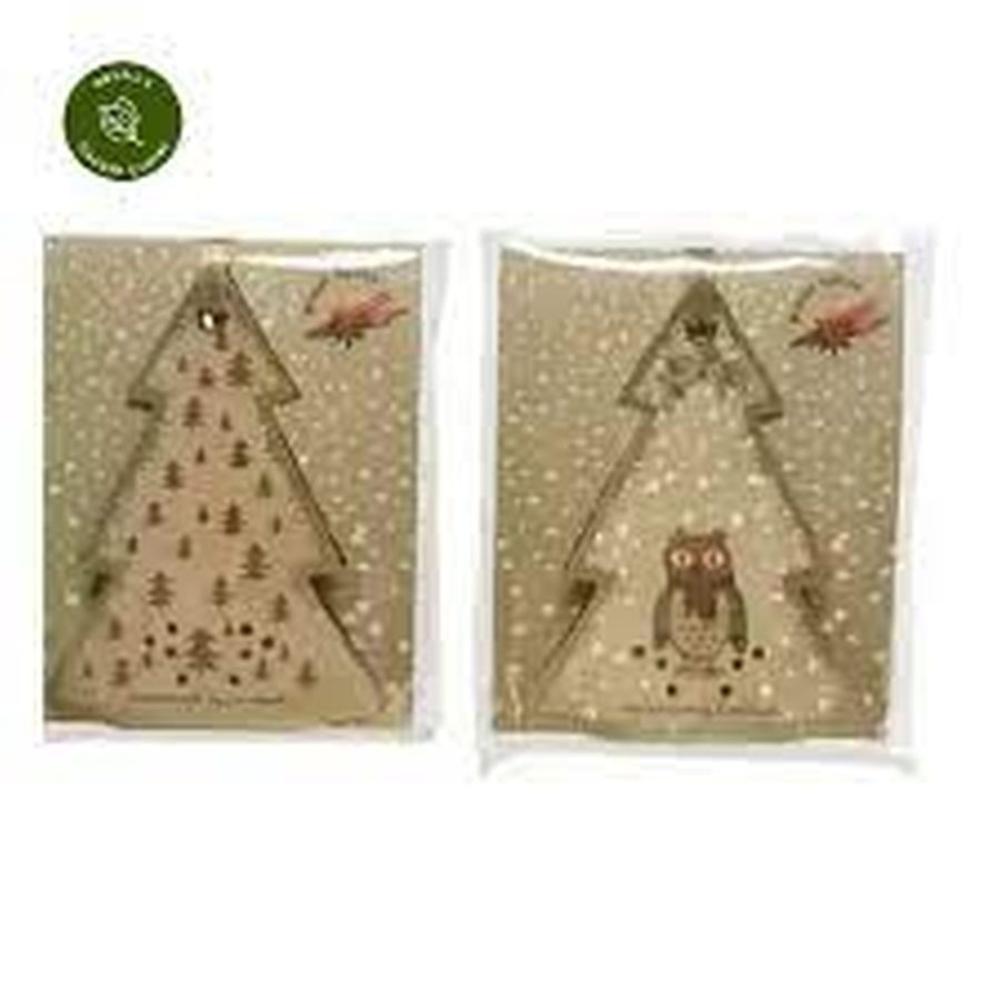 Decoris Hanging Scented Winter Fragrance  - 2 Assorted