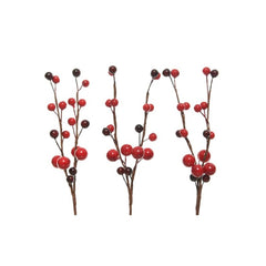 Everlands Foam Berry Branch Pick 8cm
