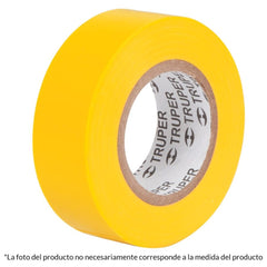 Truper Electrical Tape Yellow 1.9cm X 18m