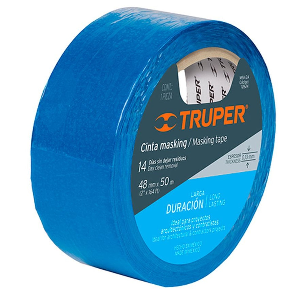 Truper Blue masking Tape 5cm X 50m