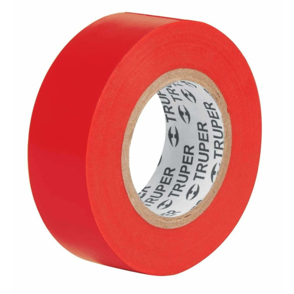 Truper Electrical Tape 1.9cm X 9m - Red