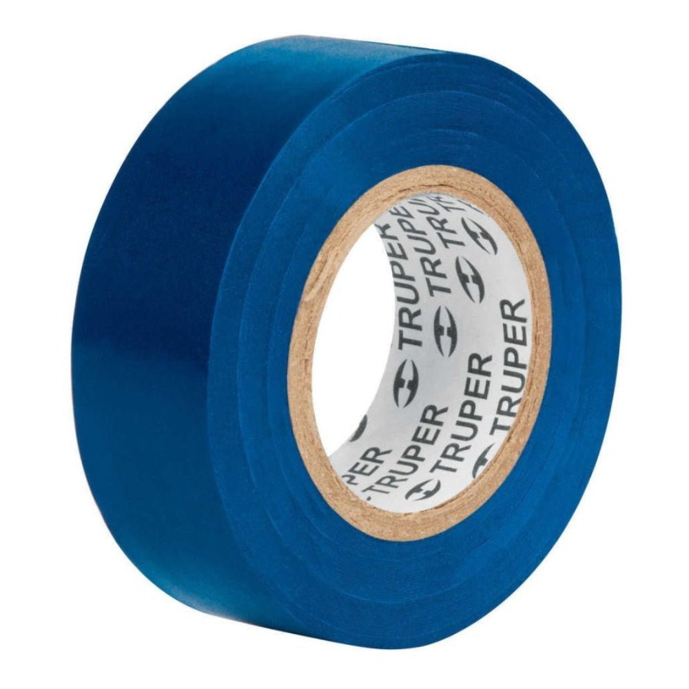 Truper Electrical Tape Blue 1.9cm X 9m