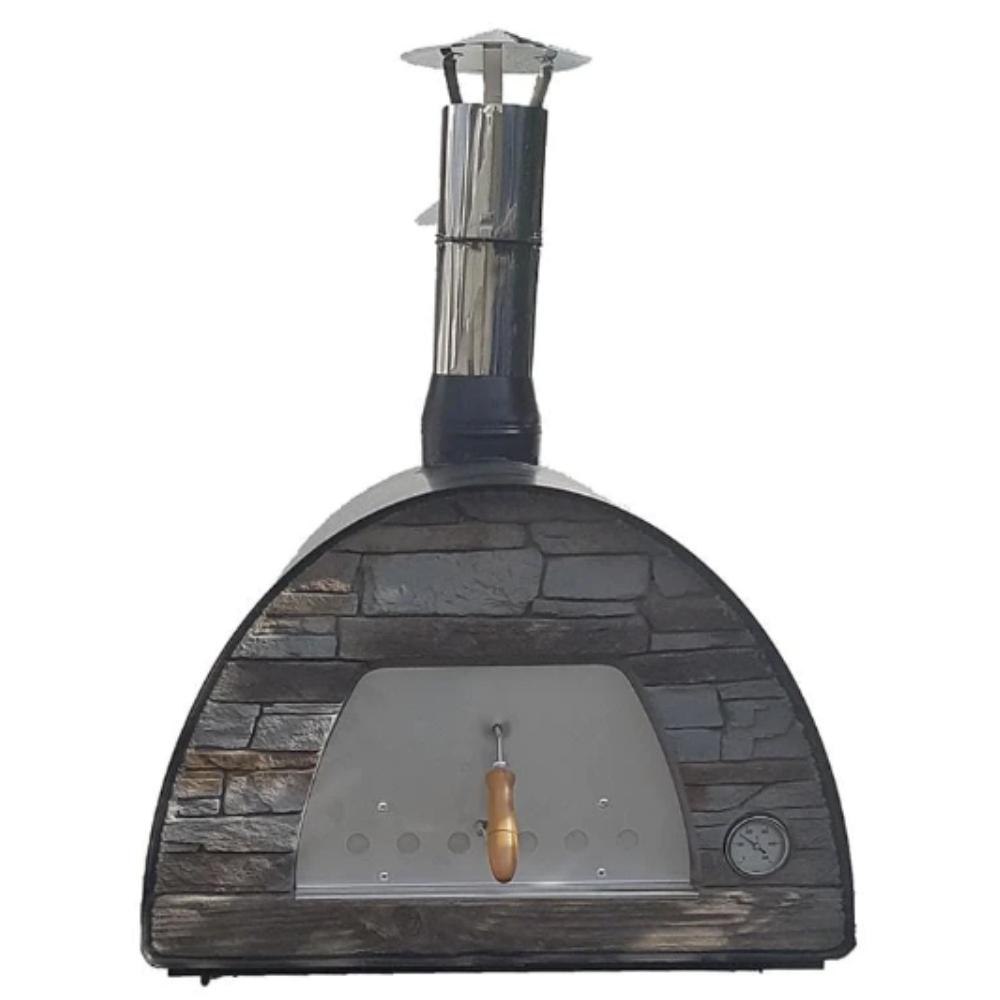 Maximus Arena Wood Fire Oven 70x70cm - Black