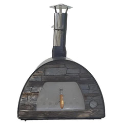 Maximus Arena Wood Fire Oven 70x70cm - Black