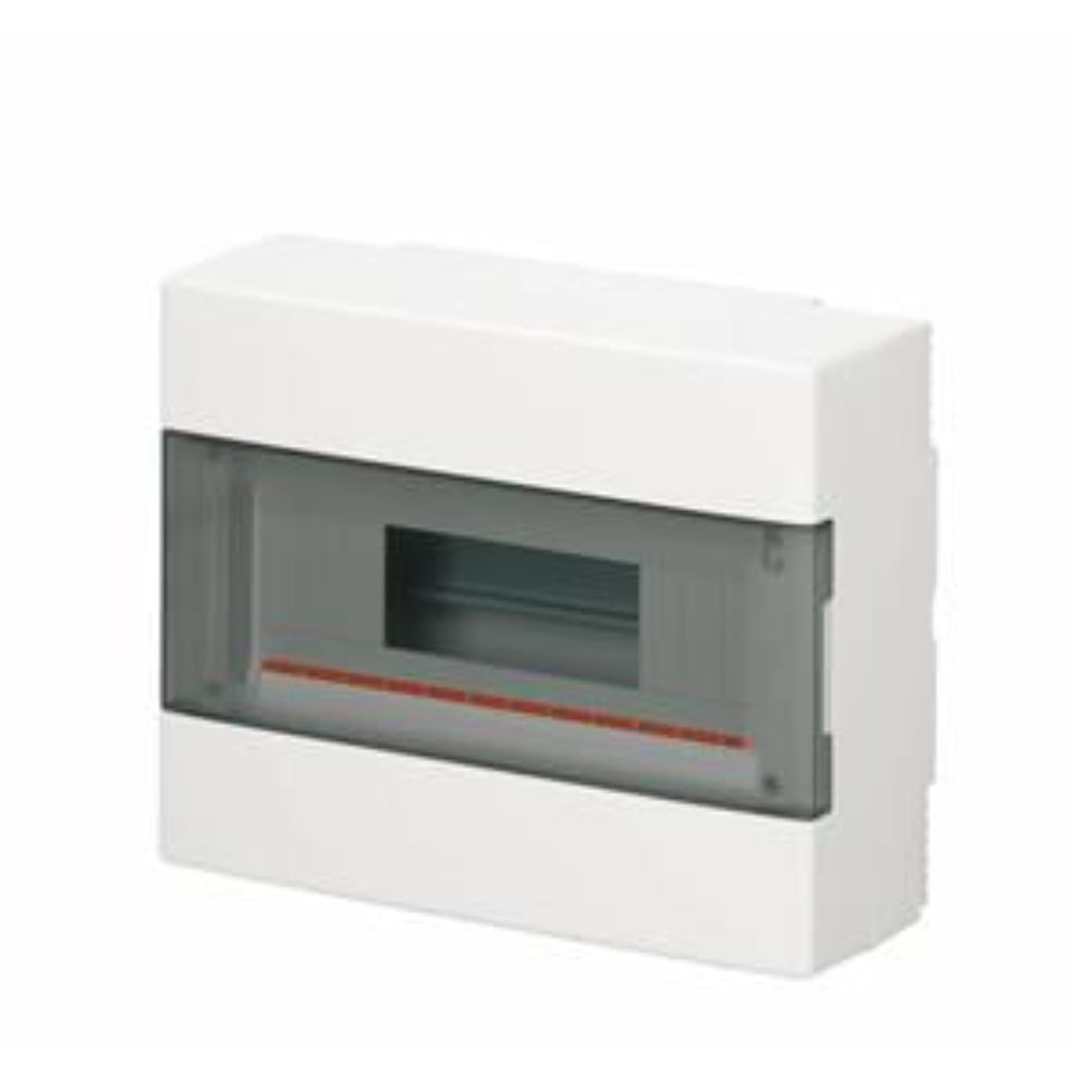 Elettrocanali 8 Module Surface Mounted Distribution Box IP40