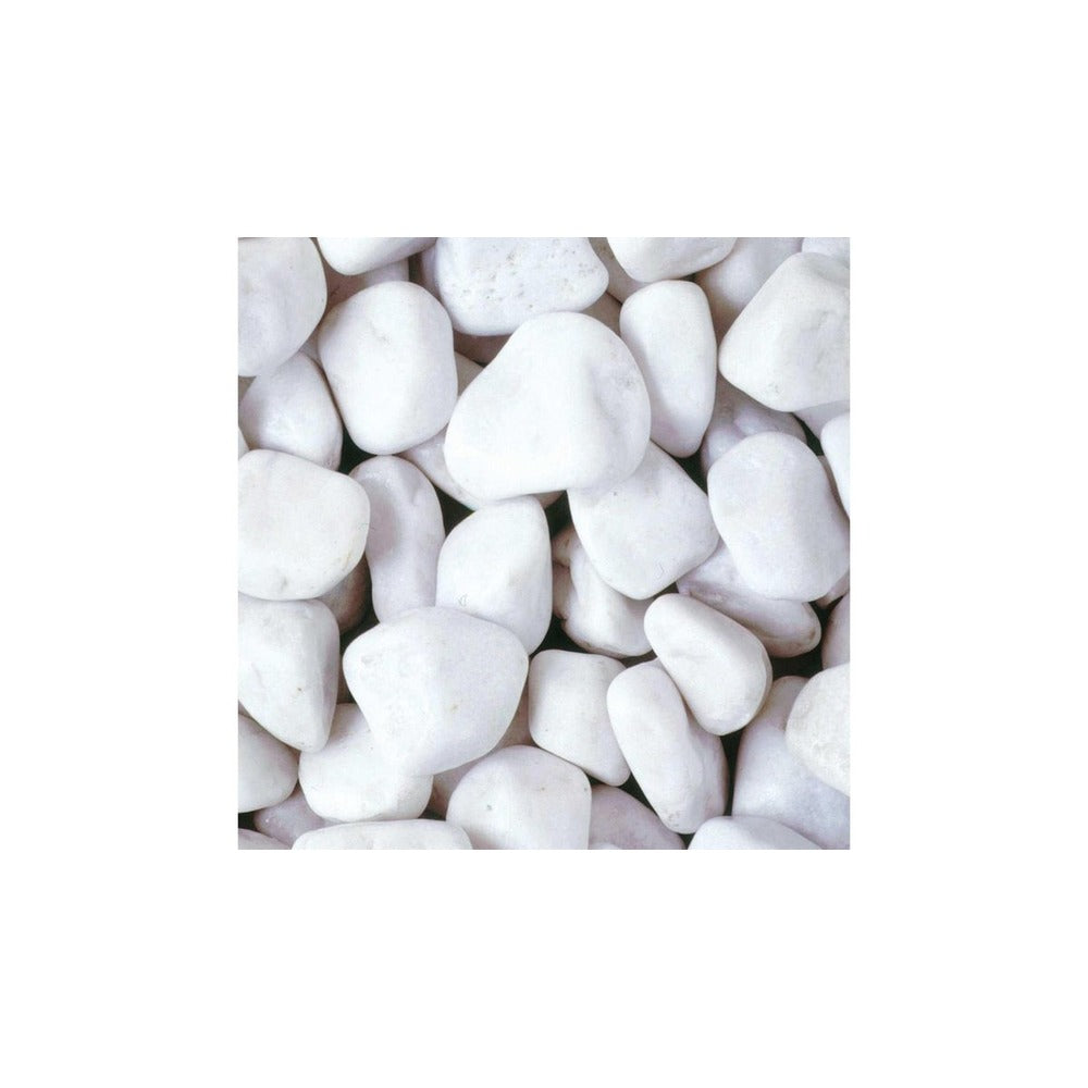 Pebbles White 25-40mm 15kg