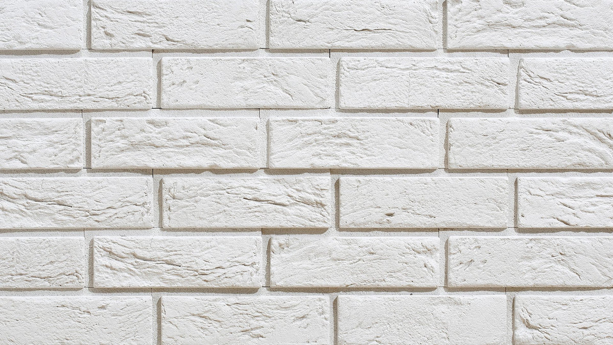 Stegu Boston 2 White Corner Brick Slip With Joint  - 0.25m2 (12pcs)