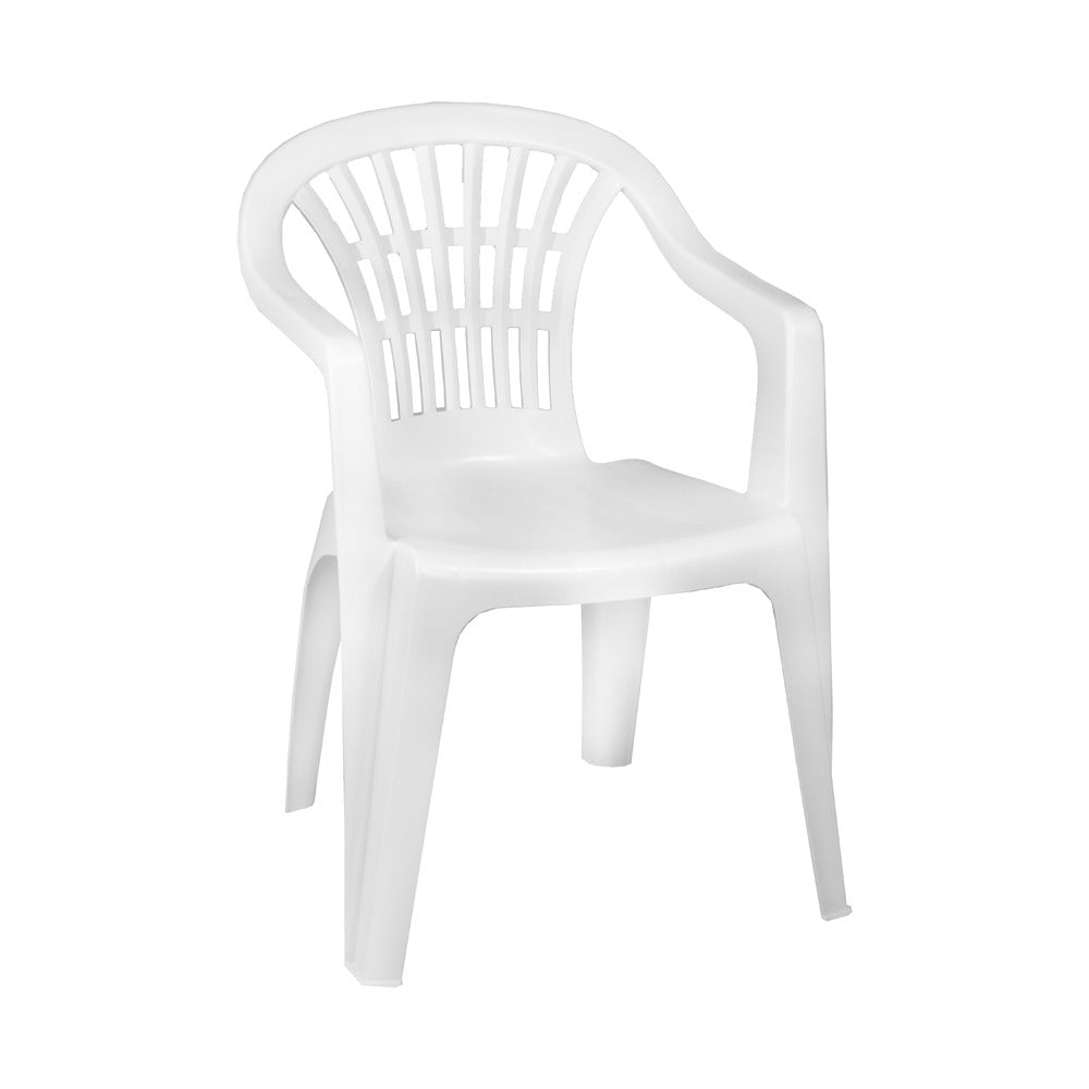 Ipae-Progarden Lyra Stackable Chair - White