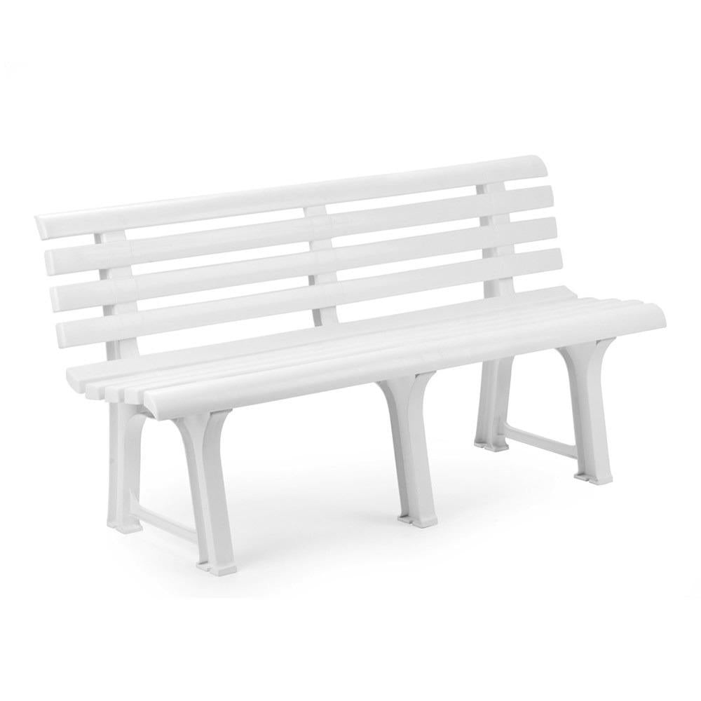 Ipae-Progarden Orchidea Stackable Bench - White