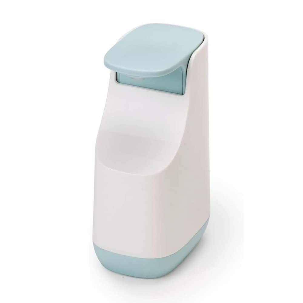 Joseph Joseph Slim Compact Soap Dispenser 350ml - Blue/ White