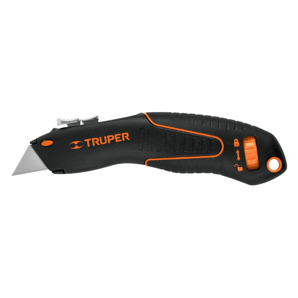 Truper Self - Retracting Knife 15cm