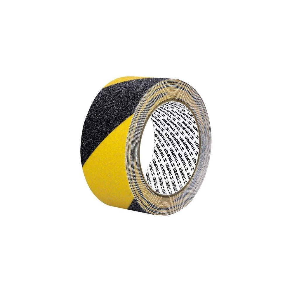 Truper Anti-Slip Tape 5 X 487cm - Black/ Yellow