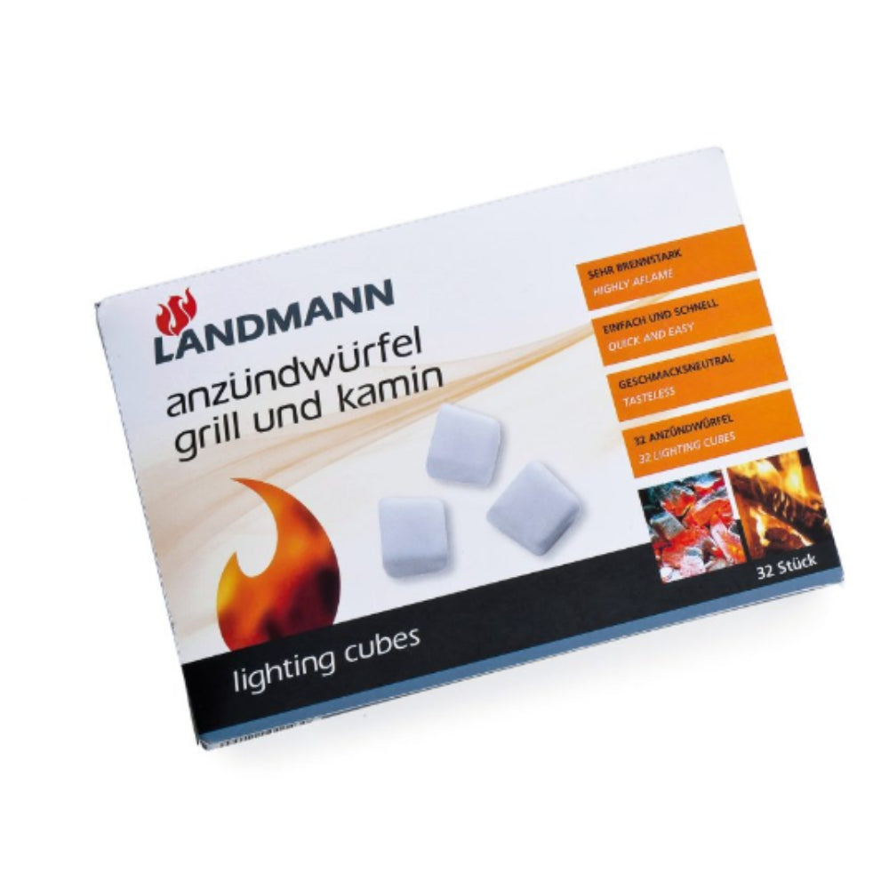 Landmann Barbecue Lighter Cubes Box of 32 Pieces