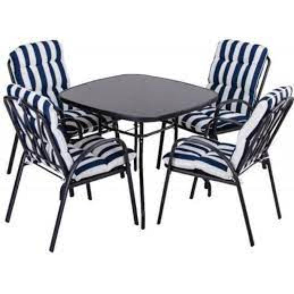 Green Bay Veneto Garden Set with Table and 4 Chairs