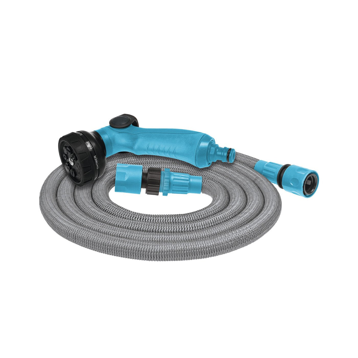 Cellfast Basic Watering Set with Expandable Hose 5m (expands to 15m)