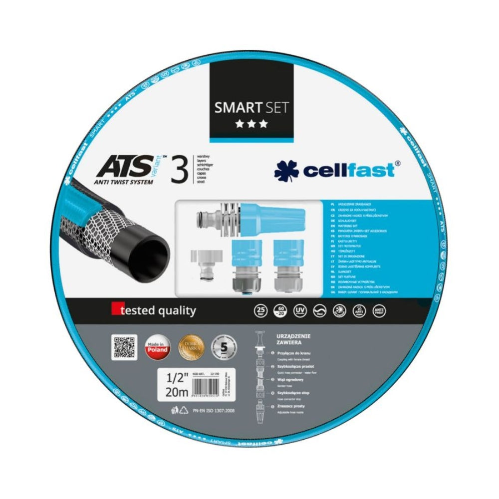 Cellfast Hobby ATS2 Watering Set 1/2" 20m