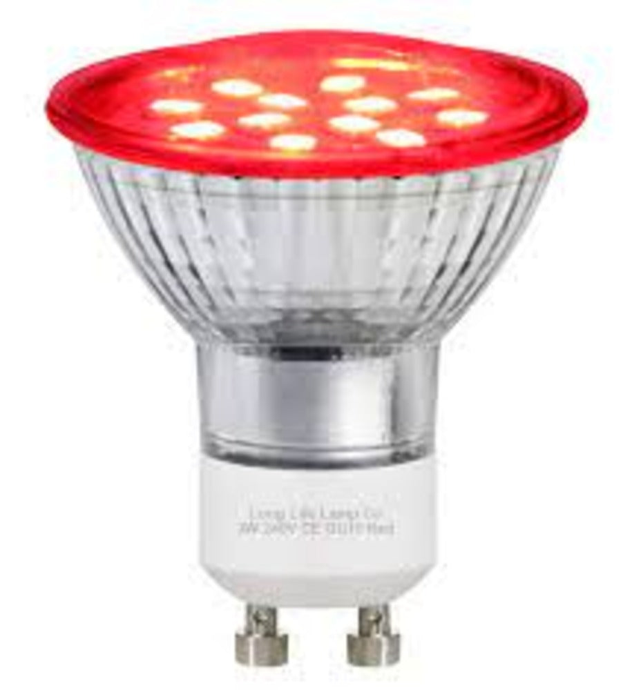 Luce Led Spot  5W GU10 Red