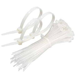 Tracon Cable Ties 25 x 0.48cm - Clear