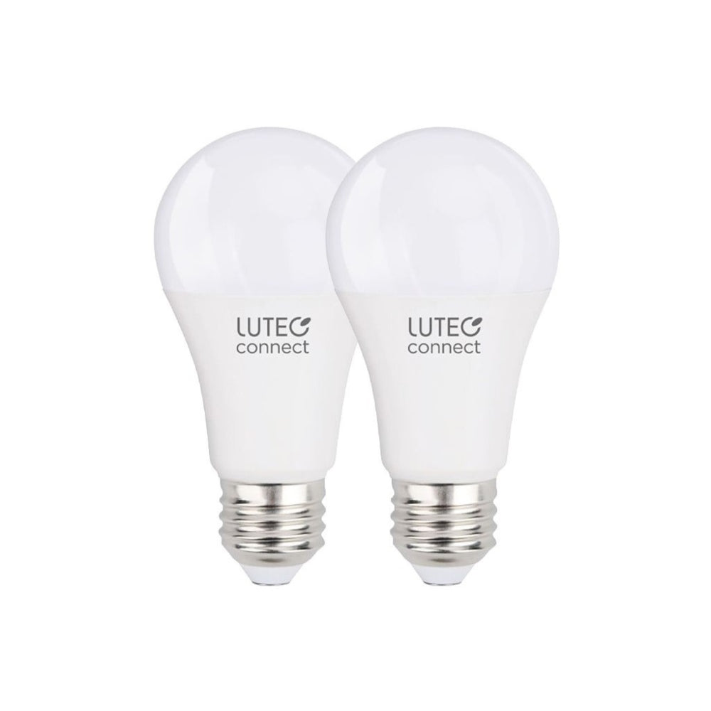 Lutec Smart Bulb Set of 2 Pieces E27 A60 and Remote Control