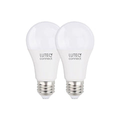 Lutec Smart Bulb Set of 2 Pieces E27 A60 and Remote Control