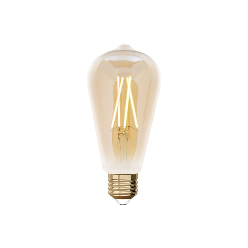 Lutec Smart ST64 Filament Bulb 7.5W E27 5500K