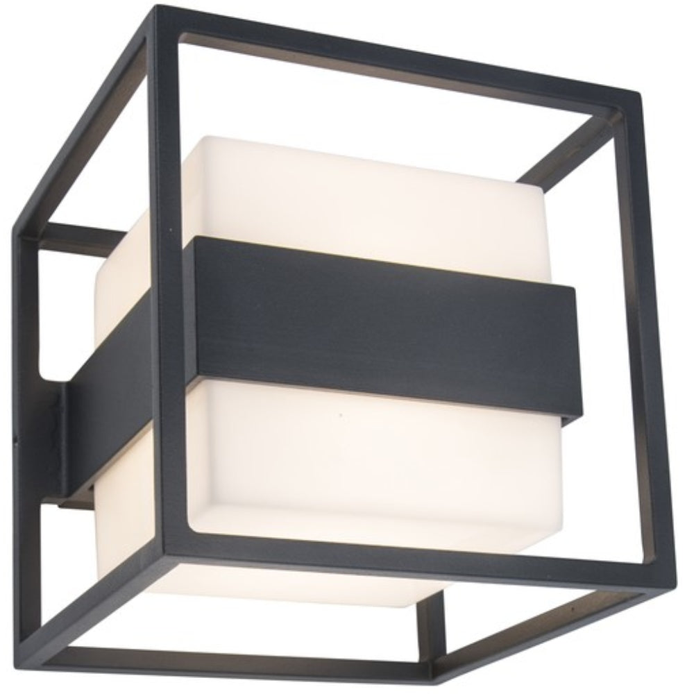 Lutec Cruz Wall Light 12.5W with Integrated Led 3000K - Dark Grey