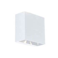 Lutec Gemini Beams Up and Down Wall Light 10W with Integrated Led 3000K - White