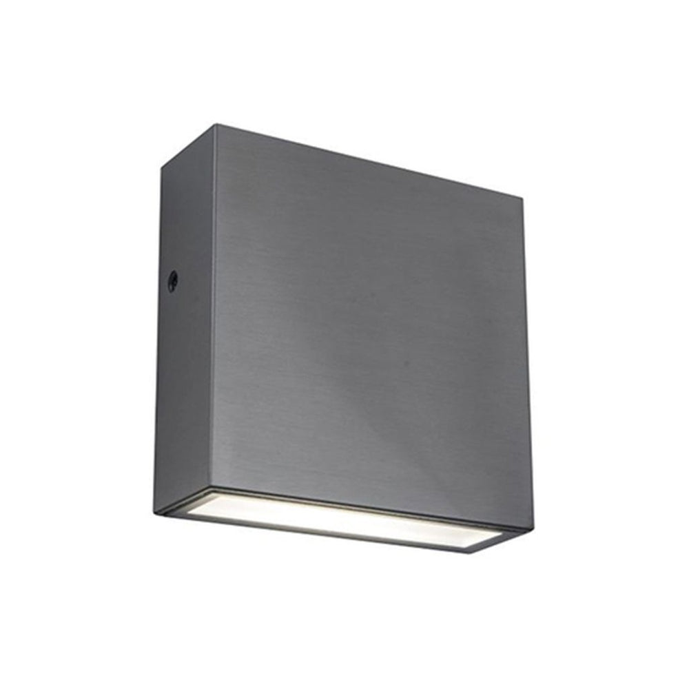 Lutec Gemini XF Wall Downlight 9.5W with Integrated Led 4000K - Stainless Steel