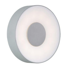 Lutec Ublo Wall or Ceiling Light 8W with Integrated Led 2700K - Silver