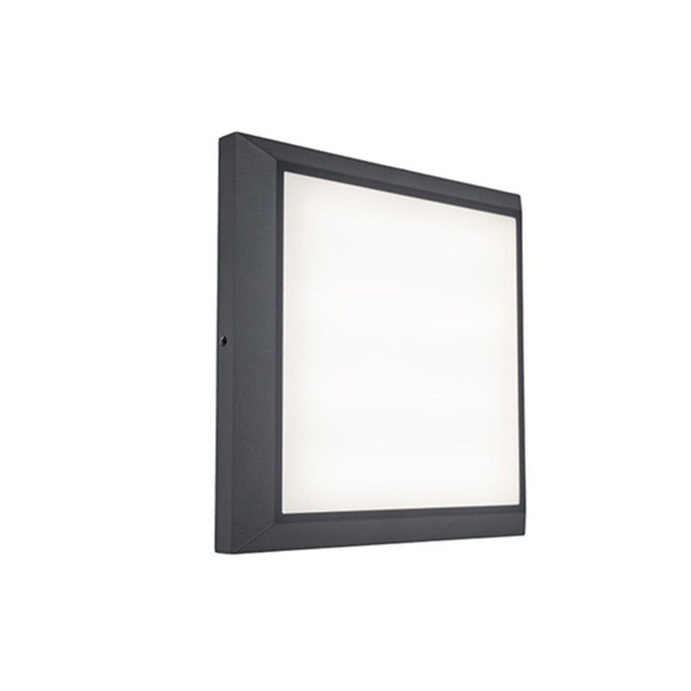 Lutec Helena Wall Light 21.5W with Integrated Led 4000K - Dark Grey