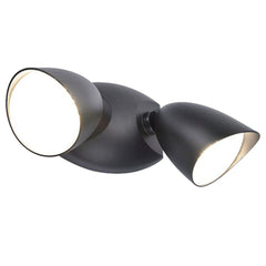 Lutec Shrimp Dual Wall Light 23.5W with Integrated Led 4000K - Black