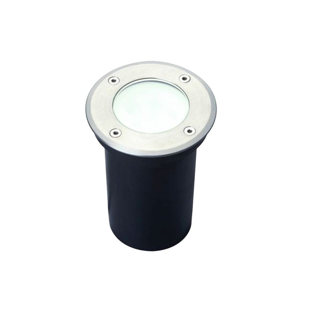 Lutec Berlin Ground Light 35W with GU10 Socket - Stainless Steel