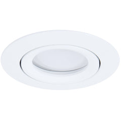 Lutec Scop Recessed Spotlight with Smart GU10 Bulb - White