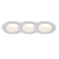 Lutec Altum Light Fittings with 3 GU10 Smart Bulbs White